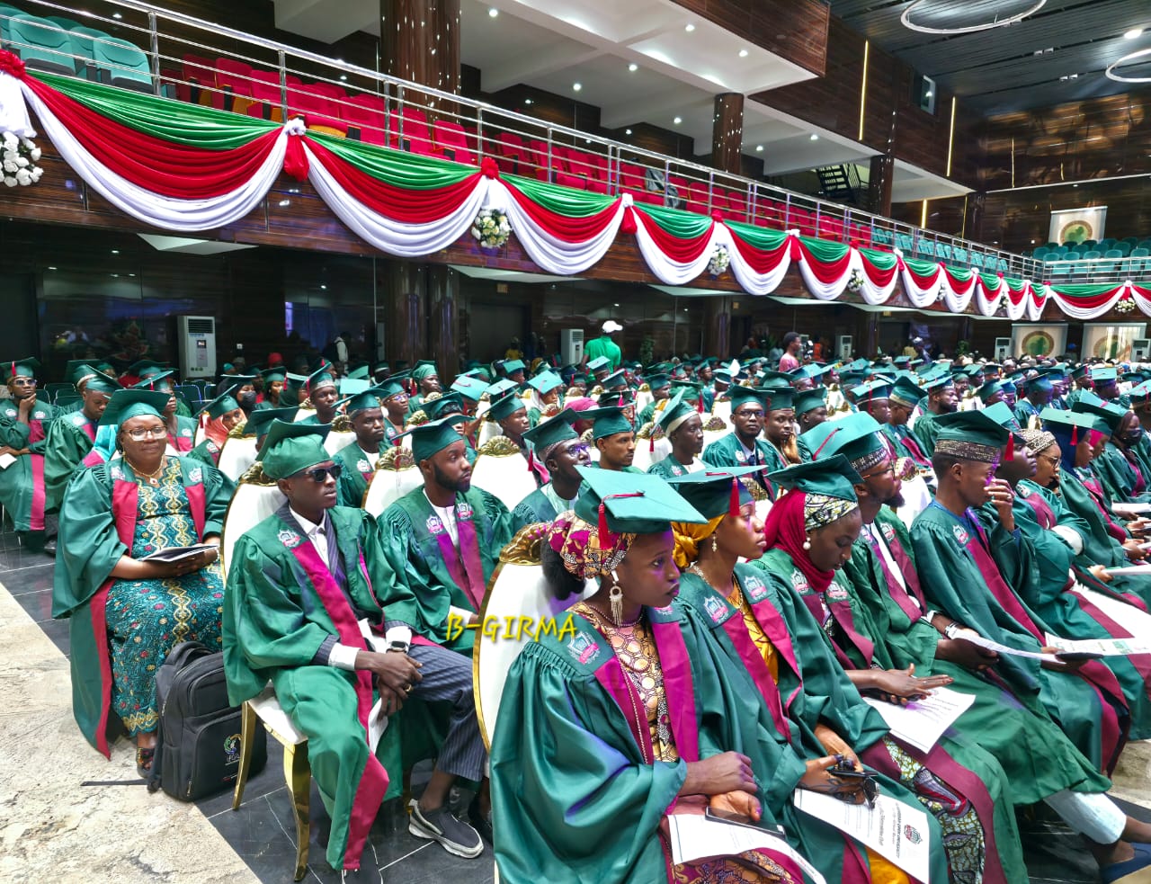 Al-Muhibbah Open University  Matriculates 365 students,  Warns against drug Abuse