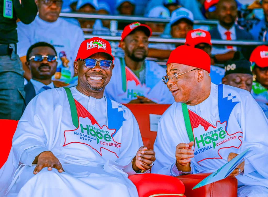 Nasarawa Rally: Uzodinma hails Tinubu’s achievements, inaugurates Renewed Hope Coordinators