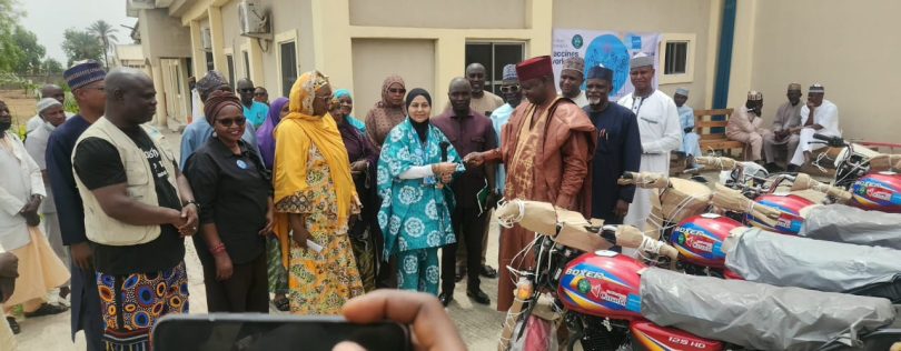 UNICEF hands over 45 motorcycles to Bauchi govt to boost immunization