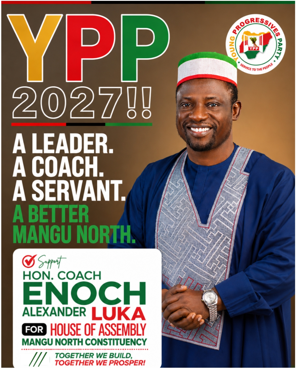 PLHA: Mangu North East YPP Candidate  Prioritizes IDPs’ Resettlement, Education, Youth Empowerment