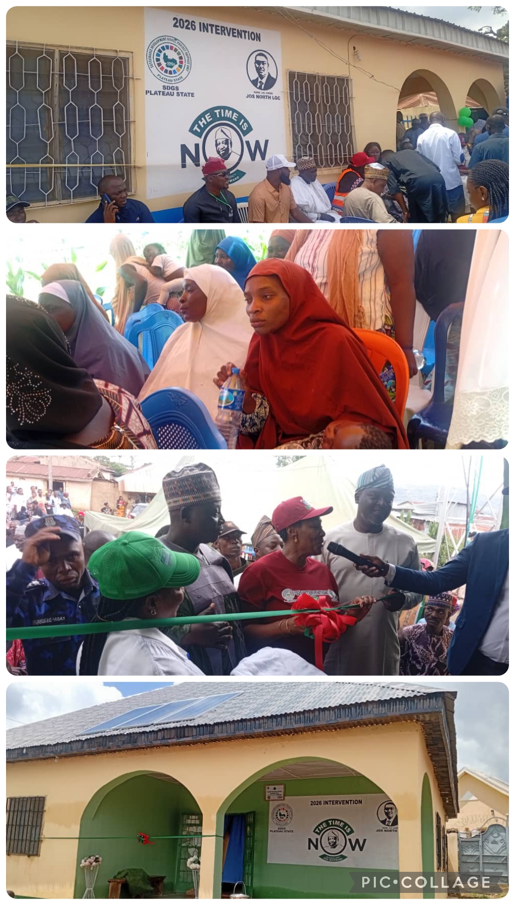 Plateau SDGs, Jos North Commission Four PHCs, Urge Communities To Protect Facilities