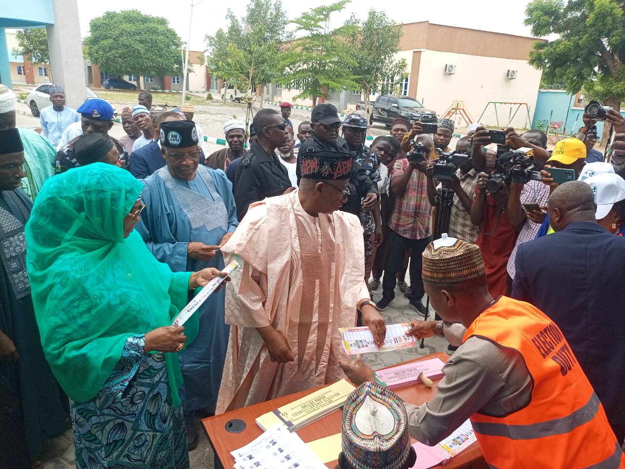Bauchi LG Polls: Bauchi Governor, First Lady Vote in Alkaleri, Applaud Smooth Process