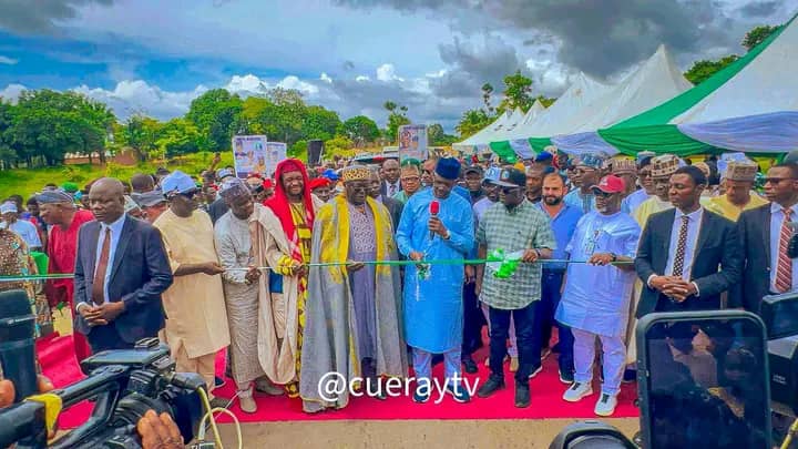 Gov. Sule inaugurates 5.2 Kilometre Akwanga bypass